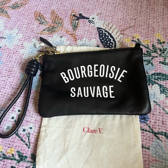 Clare V Handbags - Clare V wallet clutch with tabs
